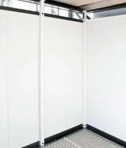 biohort Zubehör & Ausstattung > Dachsteher für CasaNova, grauweiß