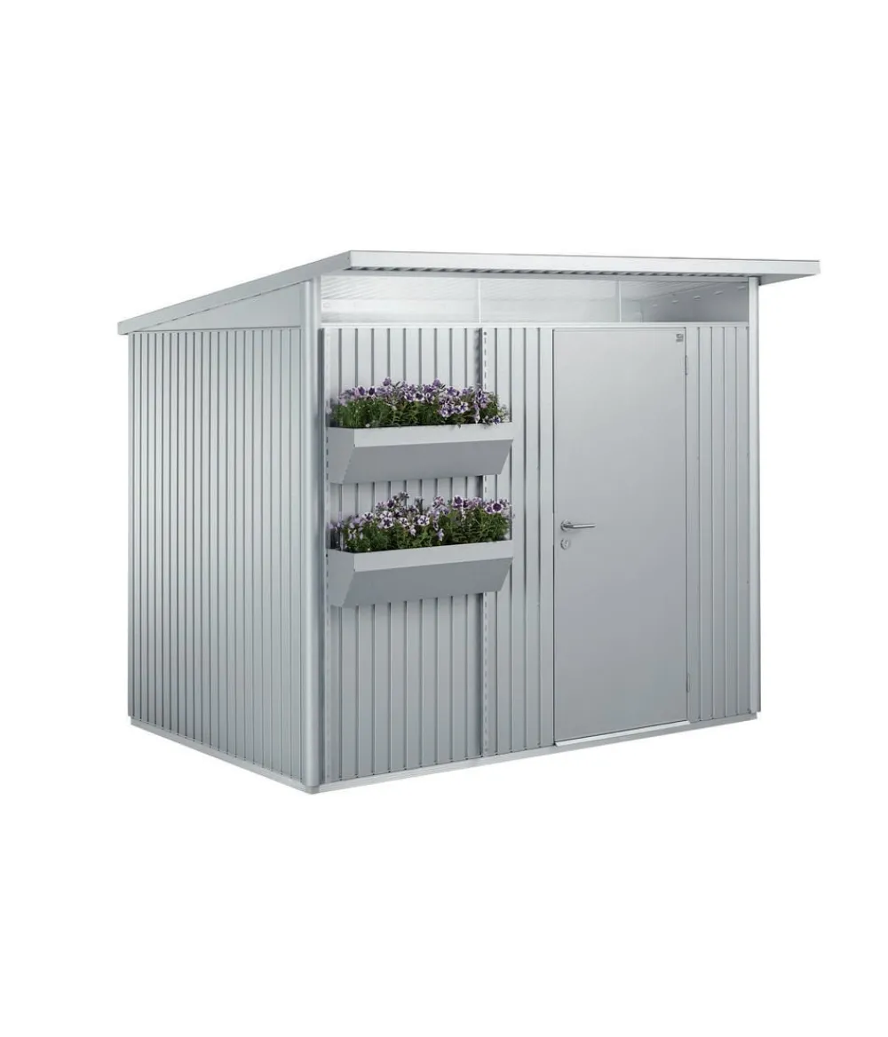biohort Pflanzsysteme Für Gartenhäuser - FloraBoard, 2 Stück Silber