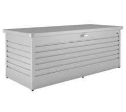 biohort FreizeitBox 180, ca. B181/H71/T79 cm Silber Discount