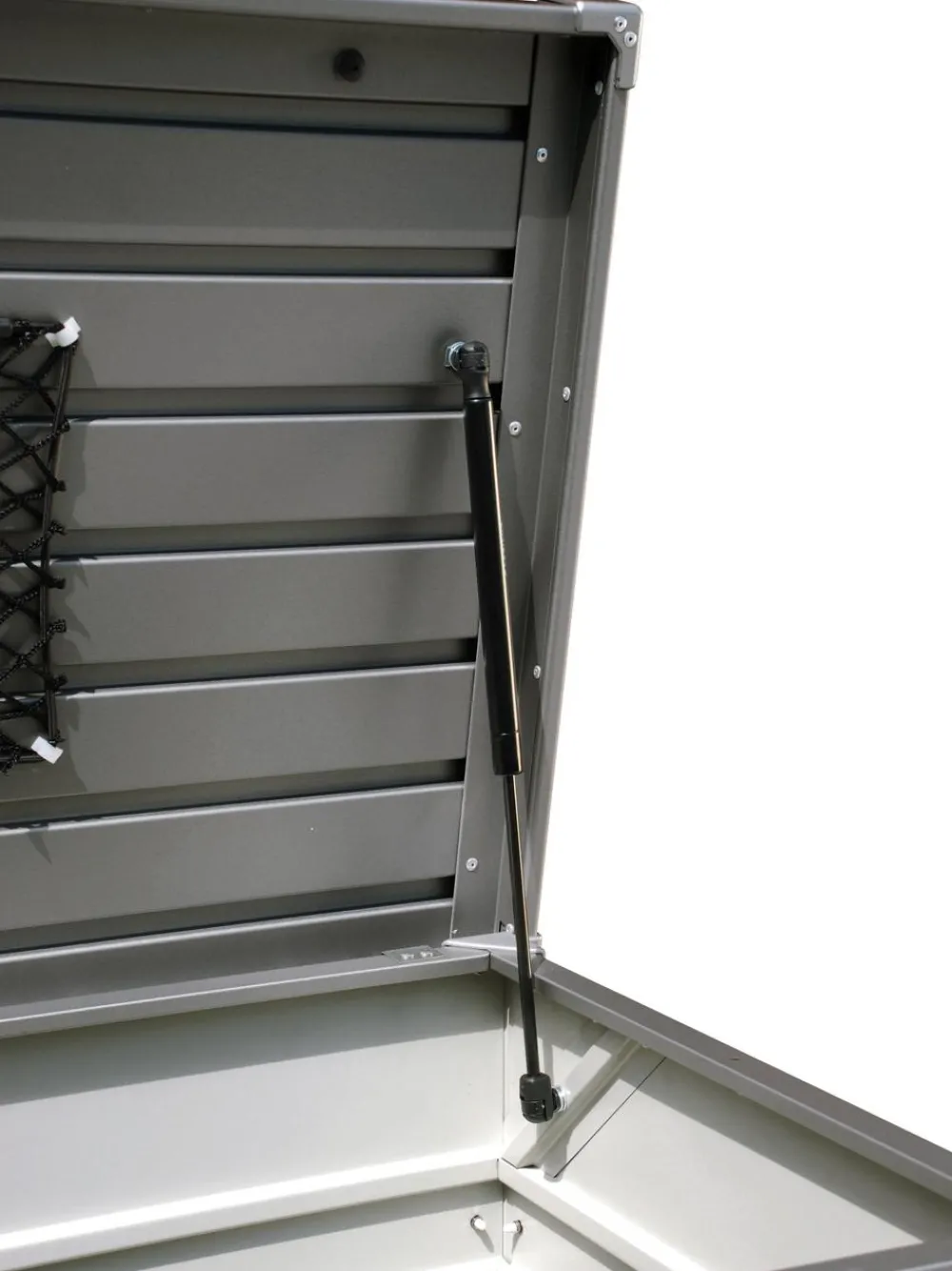 biohort FreizeitBox 130, ca. B134/H71/T62 cm Dunkelgrau Hot
