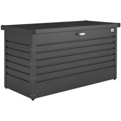 biohort FreizeitBox 130, ca. B134/H71/T62 cm Dunkelgrau Hot