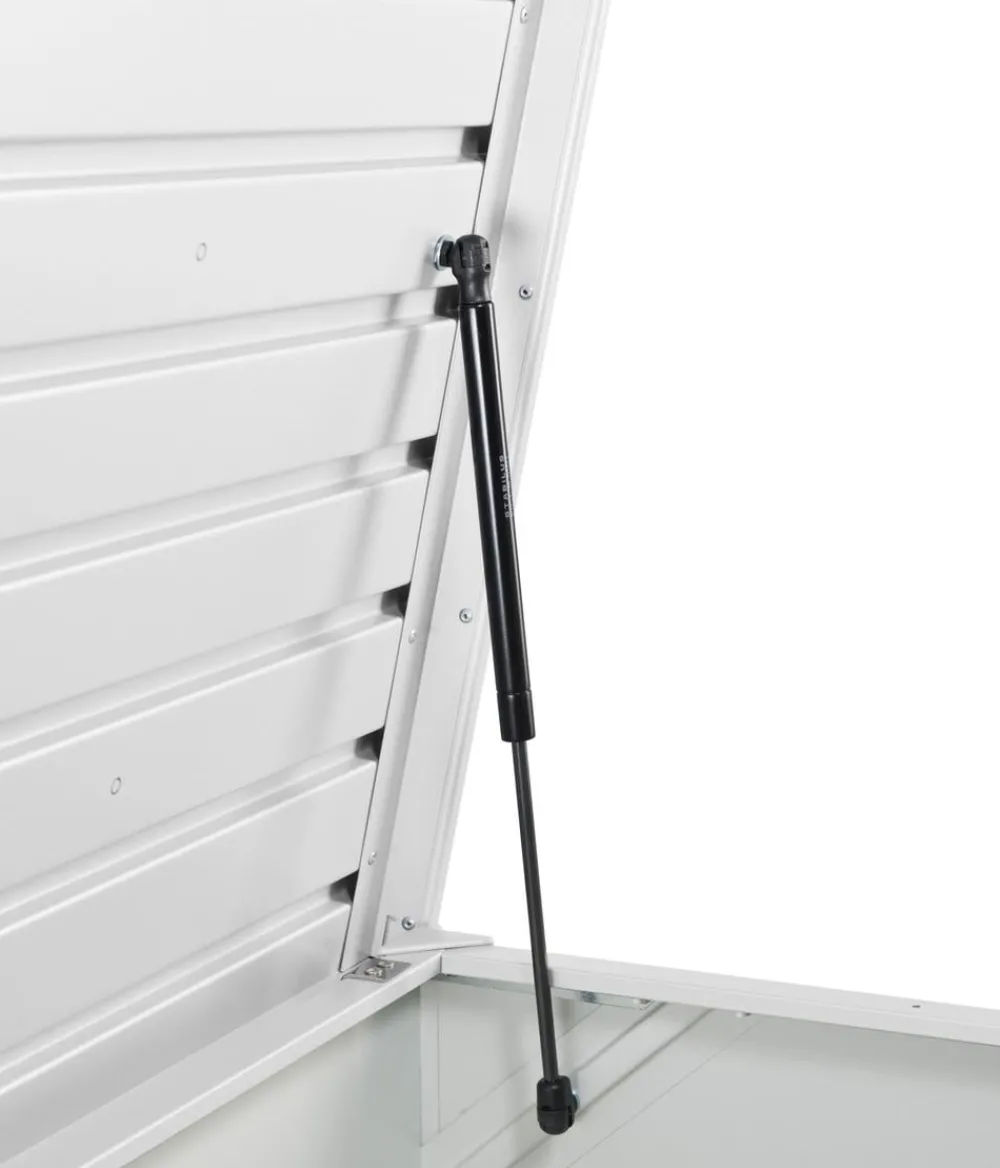 biohort Aufbewahrungsboxen - Freizeitbox 200, ca. B201/H83/T79 cm Silber