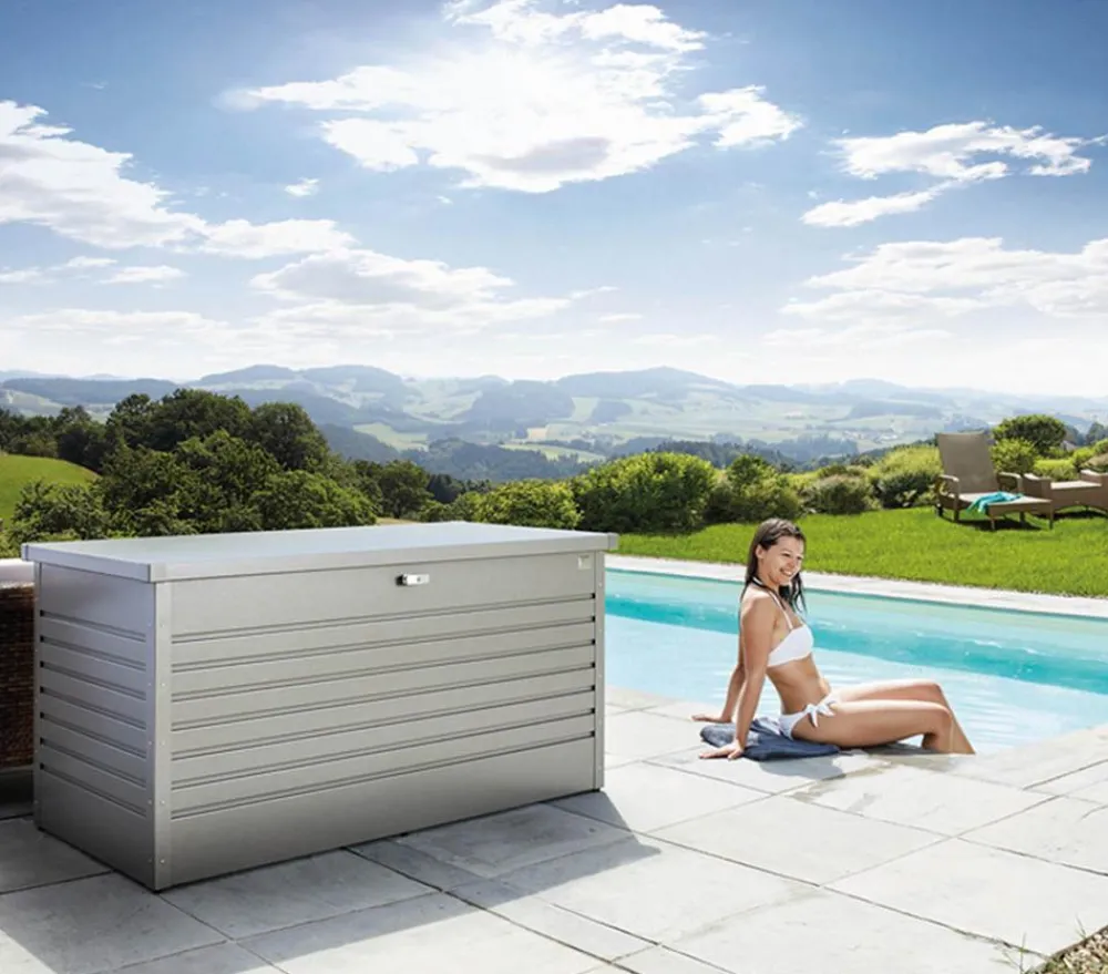 biohort FreizeitBox 160HIGH, ca. B160/H83/T79 cm Silber Online