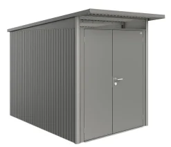 biohort Gerätehaus AvantGarde® Gr. A3, ca. B180/H218/T300 cm Quarzgrau Outlet