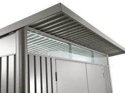 biohort Gerätehaus AvantGarde® Gr. A3, ca. B180/H218/T300 cm Quarzgrau Outlet