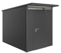 biohort Gartenhäuser & Gerätehäuser - Gerätehaus AvantGarde® A7, ca. B260/H217/T300 cm Quarzgrau