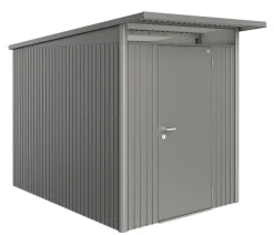 biohort Gartenhäuser & Gerätehäuser - Gerätehaus AvantGarde® Gr. A3, ca. B180/H218/T300 cm Quarzgrau