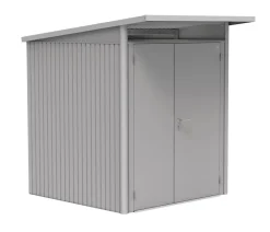 biohort Gerätehaus AvantGarde® A1, ca. B180/H250/T220 cm Silber Outlet