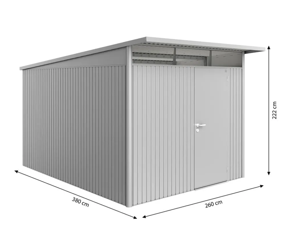 biohort Gartenhäuser & Gerätehäuser > Gerätehaus AvantGarde® A8, ca. B260/H222/T380 cm
