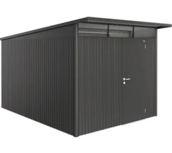 biohort Gartenhäuser & Gerätehäuser - Gerätehaus AvantGarde® A8, ca. B260/H222/T380 cm Dunkelgrau