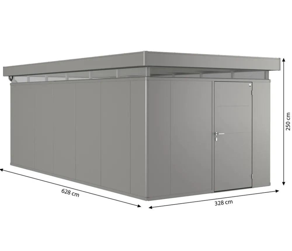 biohort Gartenhäuser & Gerätehäuser > Gerätehaus CasaNova® 3 x 6, ca. B328/H250/T628 cm
