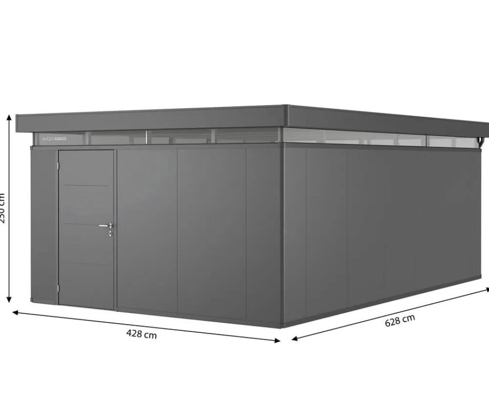 biohort Gartenhäuser & Gerätehäuser > Gerätehaus CasaNova® 4 x 6, ca. B428/H250/T628 cm
