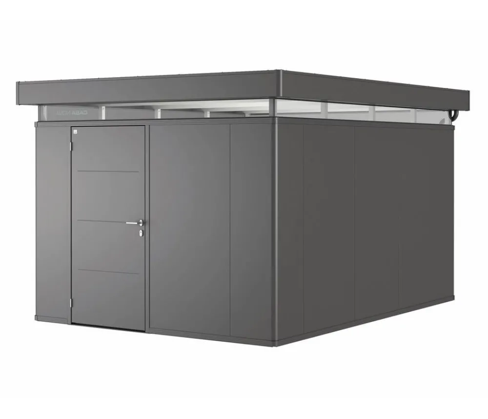 biohort Gerätehaus CasaNova® 3 x 4, ca. B328/H250/T428 cm Dunkelgrau