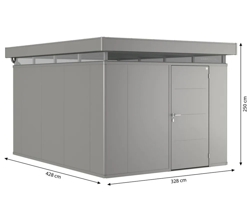 biohort Gartenhäuser & Gerätehäuser > Gerätehaus CasaNova® 3 x 4, ca. B328/H250/T428 cm