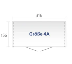biohort Gartenhäuser & Gerätehäuser > Gerätehaus Europa 4 A, ca. B316/H209/T156 cm