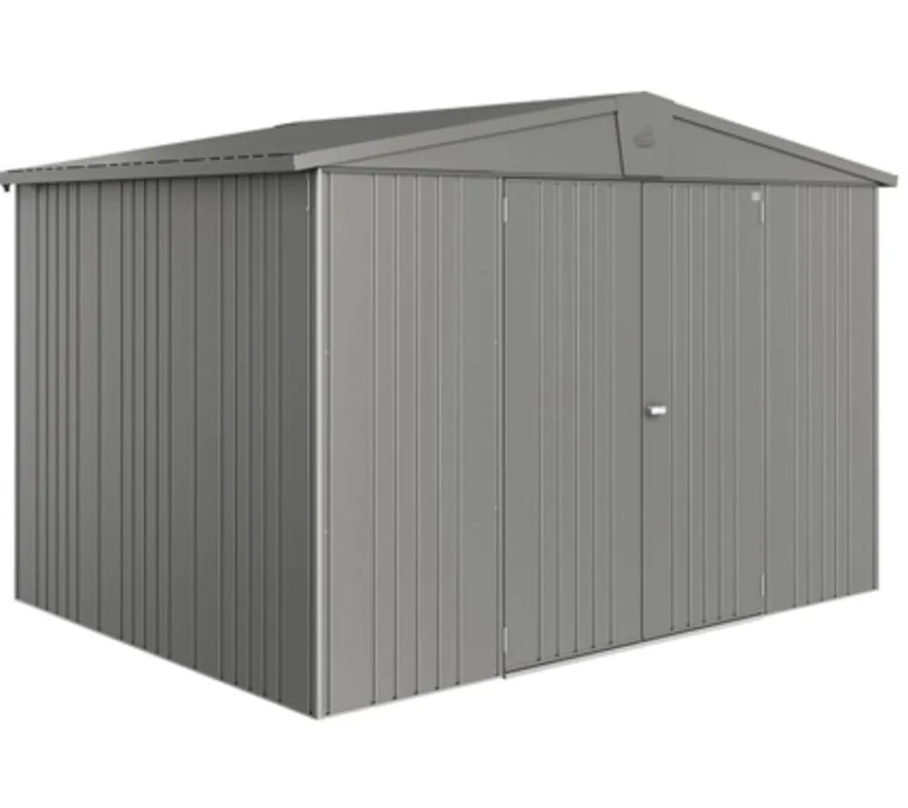 biohort Gerätehaus Europa 5, ca. B316/H209/T228 cm Quarzgrau Clearance