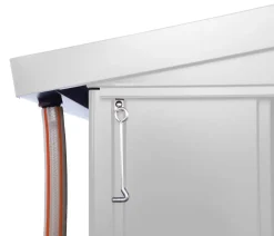 biohort Gerätehaus Europa 7, ca. B336/H209/T320 cm Silber New