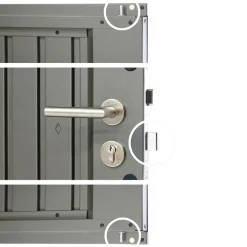 biohort Gerätehaus HighLine H3, ca. B275/H222/T235 cm Quarzgrau Best