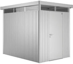 biohort Gerätehaus HighLine H2, ca. B275/H222/T195 cm Silber Hot