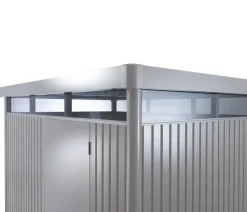 biohort Gerätehaus HighLine H5, ca. B275/H222/T315 cm Silber Outlet