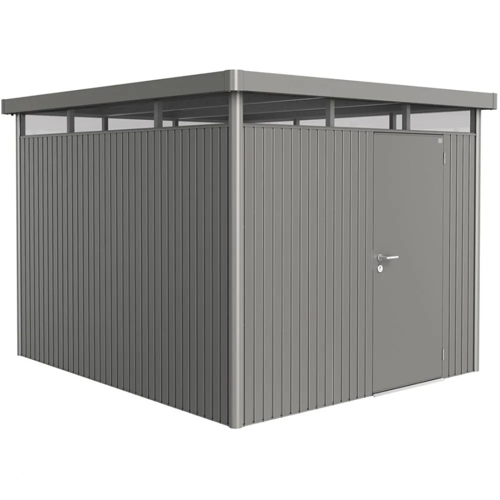 biohort Gerätehaus HighLine H5, ca. B275/H222/T315 cm Quarzgrau Hot