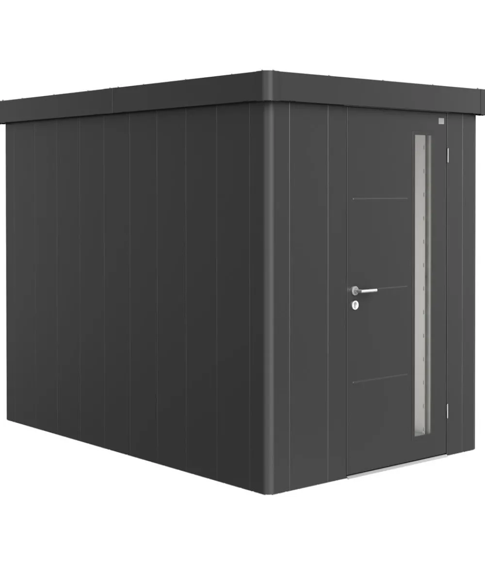 biohort Gerätehaus Neo 3A, ca. B180/H222/T292 cm Dunkelgrau New