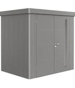 biohort Gerätehaus Neo 1B, ca. B236/H222/T180 cm Quarzgrau Best
