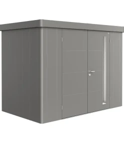 biohort Gerätehaus Neo 1C, ca. B292/H222/T180 cm Quarzgrau Clearance
