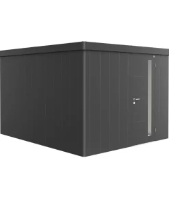 biohort Gartenhäuser & Gerätehäuser - Gerätehaus Neo 4C, ca. B292/H222/T348 cm Dunkelgrau
