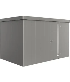 biohort Gerätehaus Neo 2D, ca. B348/H222/T236 cm Quarzgrau Clearance