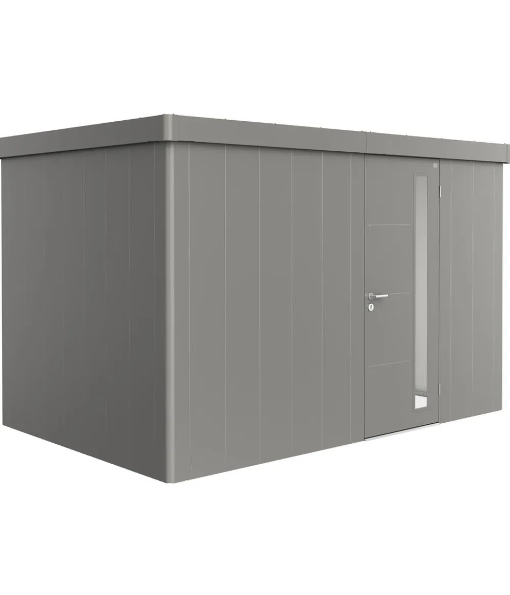 biohort Gerätehaus Neo 2D, ca. B348/H222/T236 cm Quarzgrau Clearance