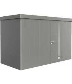 biohort Gartenhäuser & Gerätehäuser - Gerätehaus Neo 1D, ca. B348/H222/T180 cm Quarzgrau