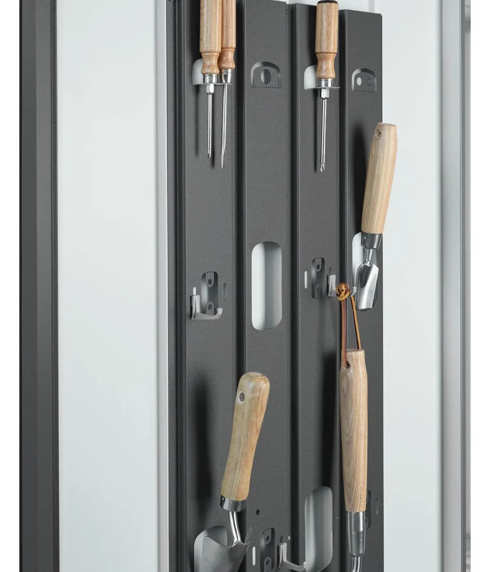 biohort Geräteschrank 230, ca. B227/H182,5/T83 cm Quarzgrau New