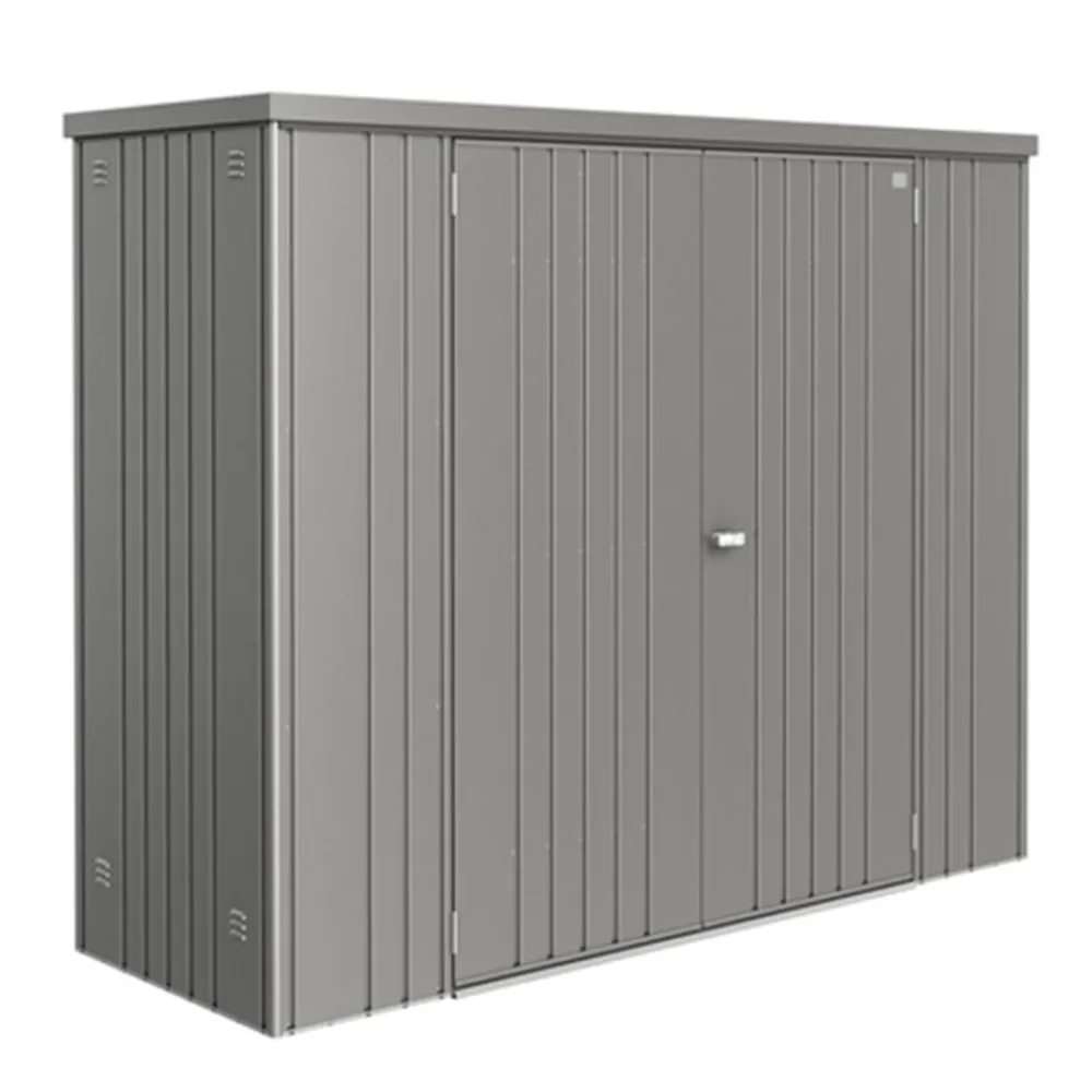 biohort Geräteschrank 230, ca. B227/H182,5/T83 cm Quarzgrau New
