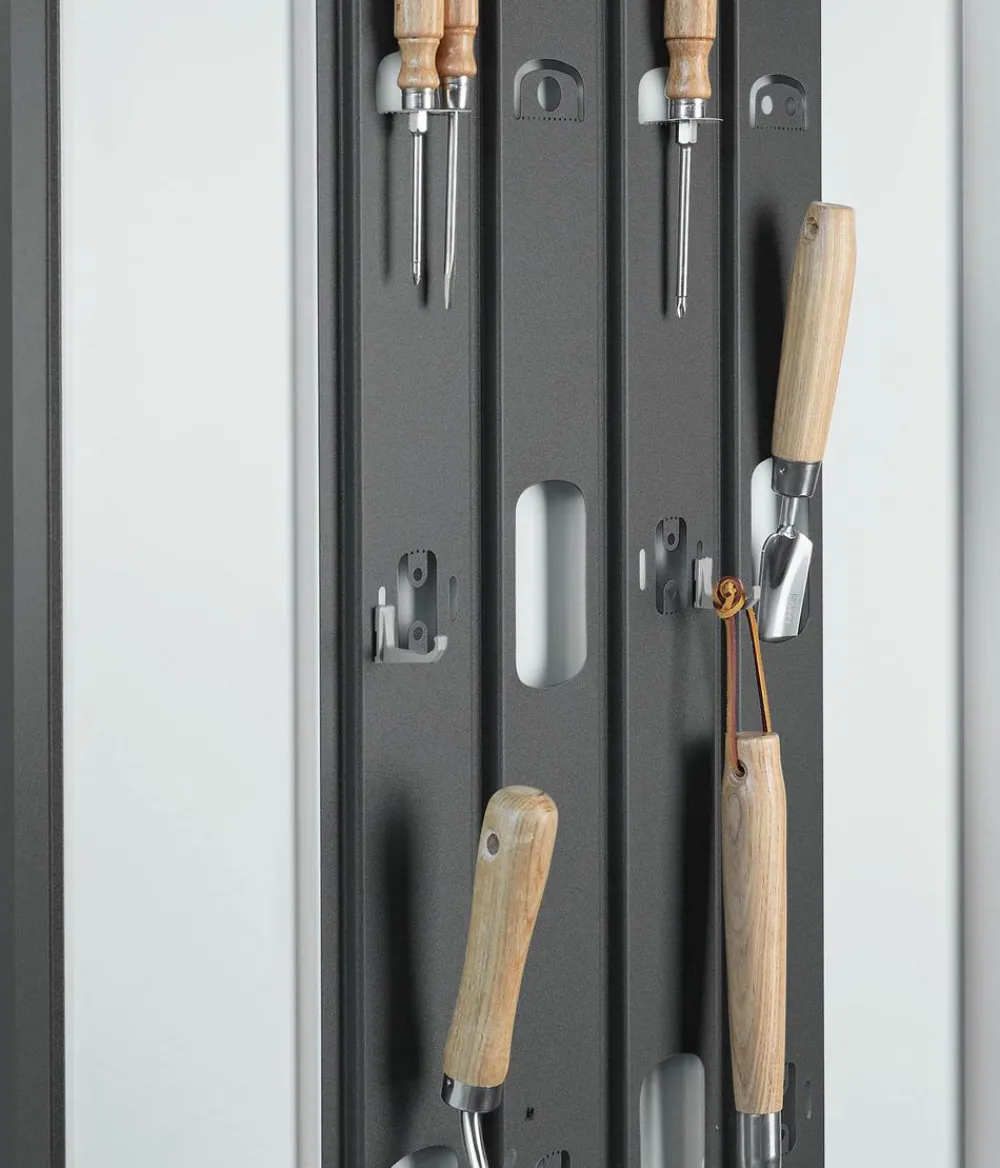 biohort Geräteschrank 150, ca. B155/H182,5/T83 cm Quarzgrau New