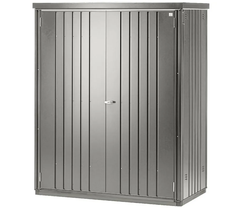biohort Geräteschrank 150, ca. B155/H182,5/T83 cm Quarzgrau New
