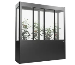 biohort Gewächshaus Florentina 2 x 0,5 MAXI, ca. B201,6/H213,4/T54,7 cm Dunkelgrau Online