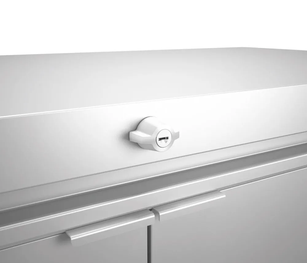 biohort HighBoard 200, ca. B200/H127/T84 cm Silber Clearance