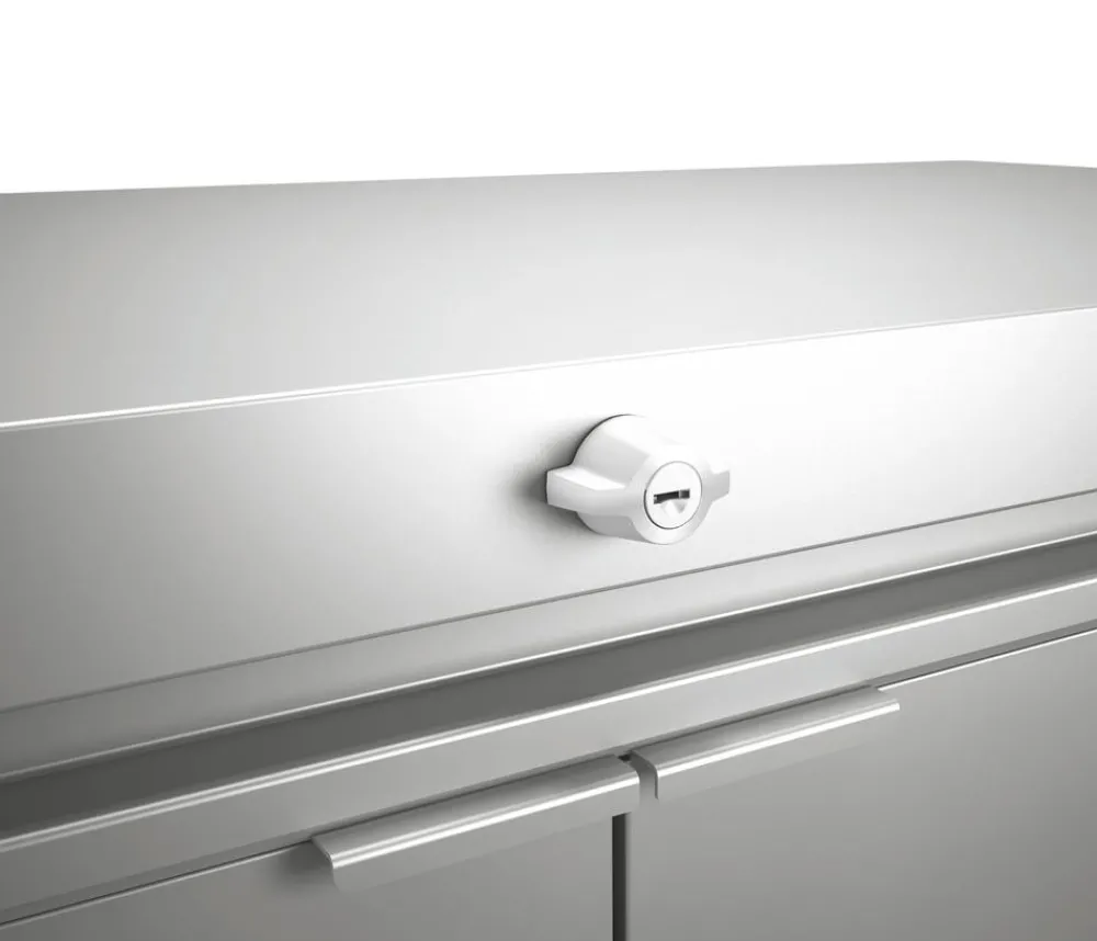 biohort Gartenschränke & Minigaragen - HighBoard 200, ca. B200/H127/T84 cm Quarzgrau