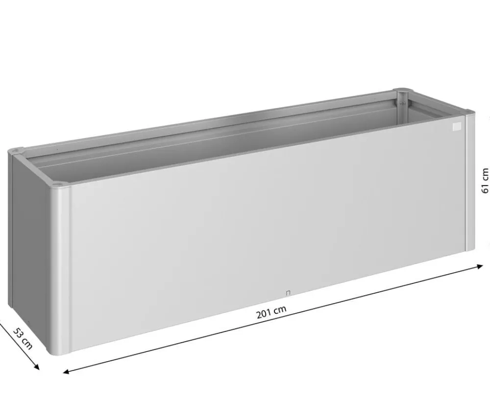 biohort Hochbeet Belvedere 200 Silber Best