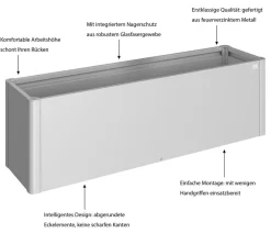 biohort Hochbeet Belvedere 200 Silber Best