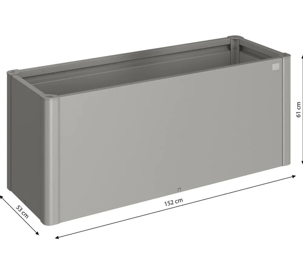 biohort Hochbeet Belvedere 150 Quarzgrau Discount