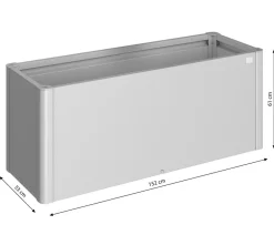 biohort Hochbeet Belvedere 150 Silber