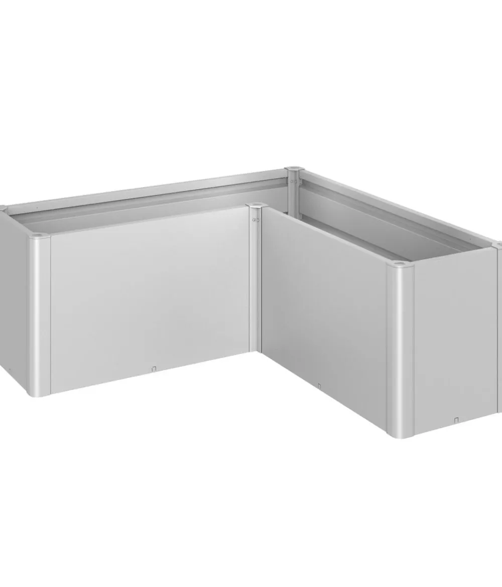 biohort Hochbeet Belvedere L150 Silber Outlet
