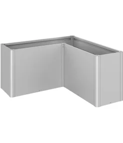 biohort Hochbeete & Frühbeete - Hochbeet Belvedere L150 Silber