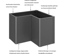 biohort Hochbeete & Frühbeete > Hochbeet Belvedere L100