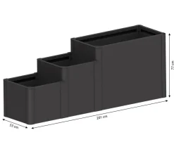 biohort Hochbeete & Frühbeete > Hochbeet DaVinci Version 3, ca. B201/H77/T53 cm