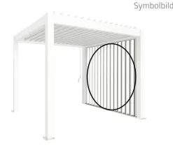 biohort Pergolen > Lamellenseitenwand für Pergolen 2 m, ca. B192,6/H235/T10,3 cm