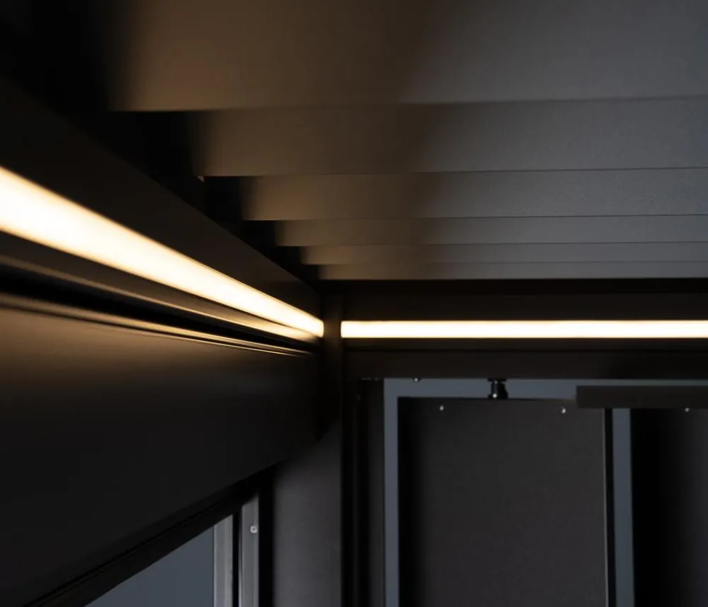 biohort Pergolen - LED-Beleuchtung für Pergolen 5,5 x 3,5 / 6 x 3 / 6 x 3,5