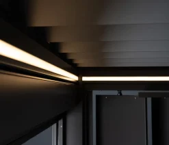 biohort Zubehör & Ausstattung > LED-Beleuchtung für Pergolen 3,5 x 3 / 4 x 3
